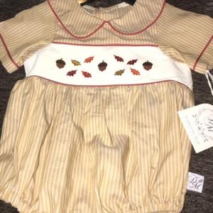 Ric rac bubble romper